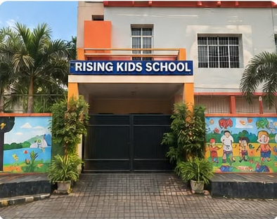 Rising Kids School Building Gate